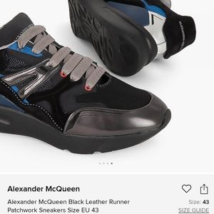 Alexander McQueen's sneakers